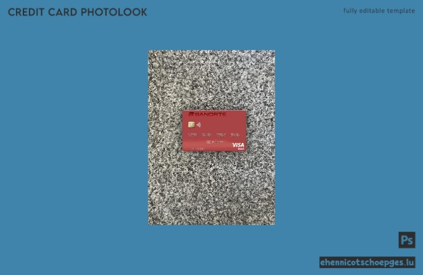 Mexikanische Banorte Bank Visa Debitkarte – Fotobeispiel-Vorschau
